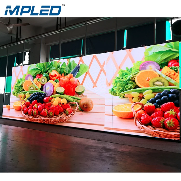  MPLED 2020 Новое поступление чисто черный SMD 10x12 футов 500x500 мм наружный p3.91 светодиодный