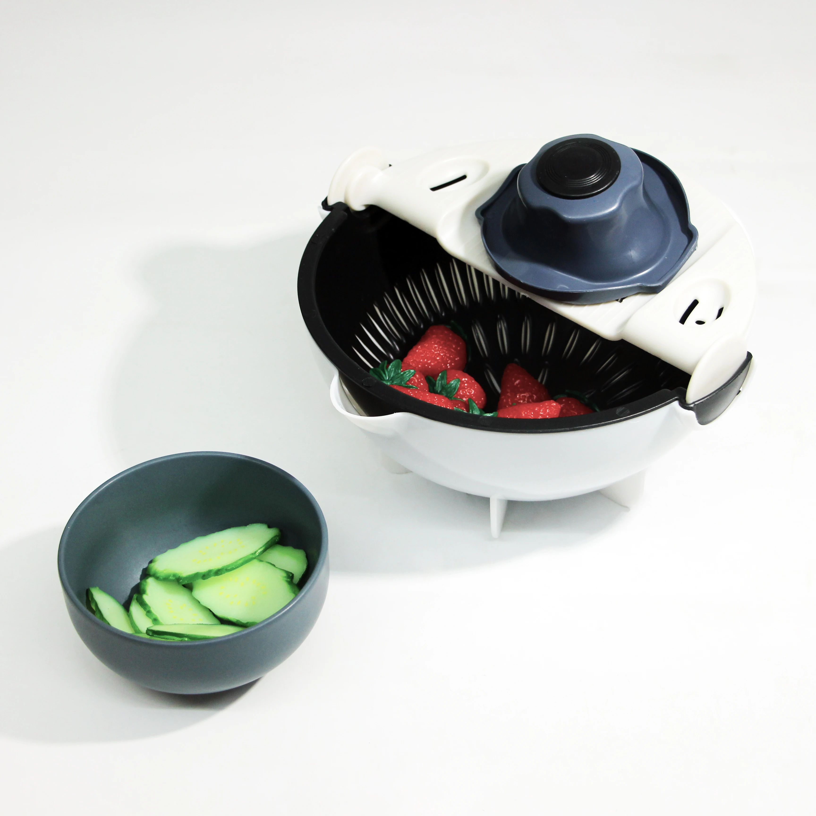 Multifunctional Plastic Grater Machine Vegetable Shredder Dicer Cheese Onions Picnic Cutting Hand Grinder Tool Fruit