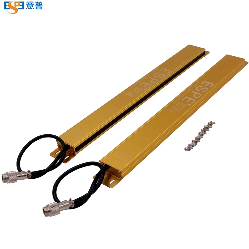 15mm Resolution thin 24V PNP NPN Output Safety Light Barrier Optical Safety Light Curtain Sensor