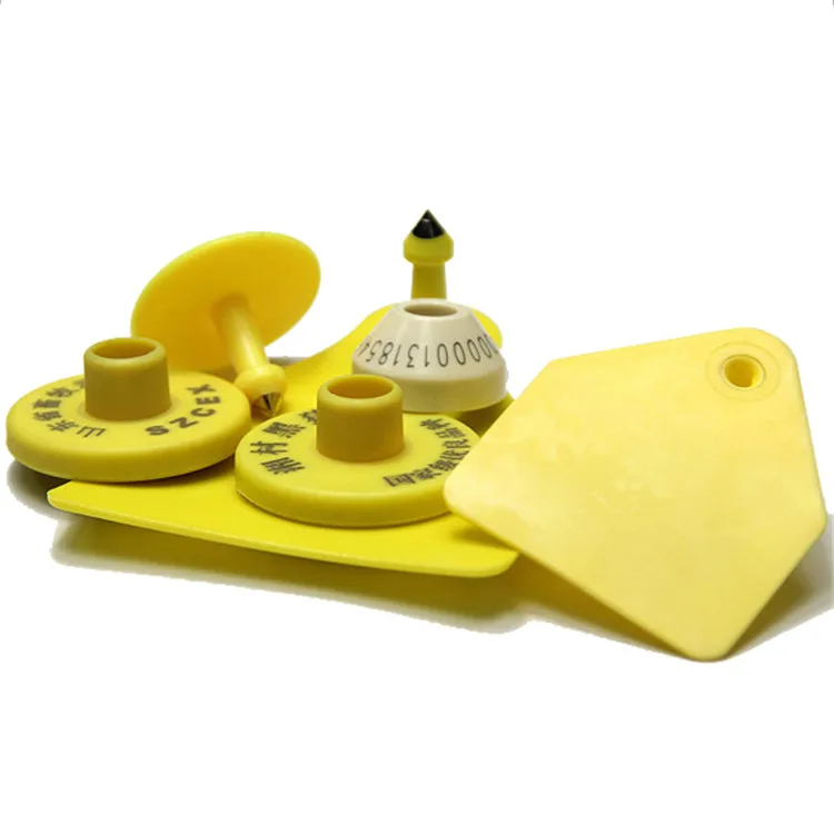 
Cattle Use rfid animal ear tag Plastic TPU Material livestock ear tags for farm management 