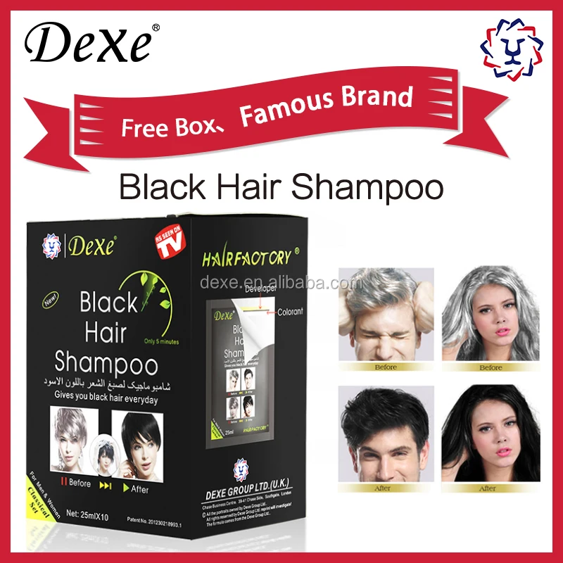 dexe hair coloring shampoo, dexe black hair shampoo