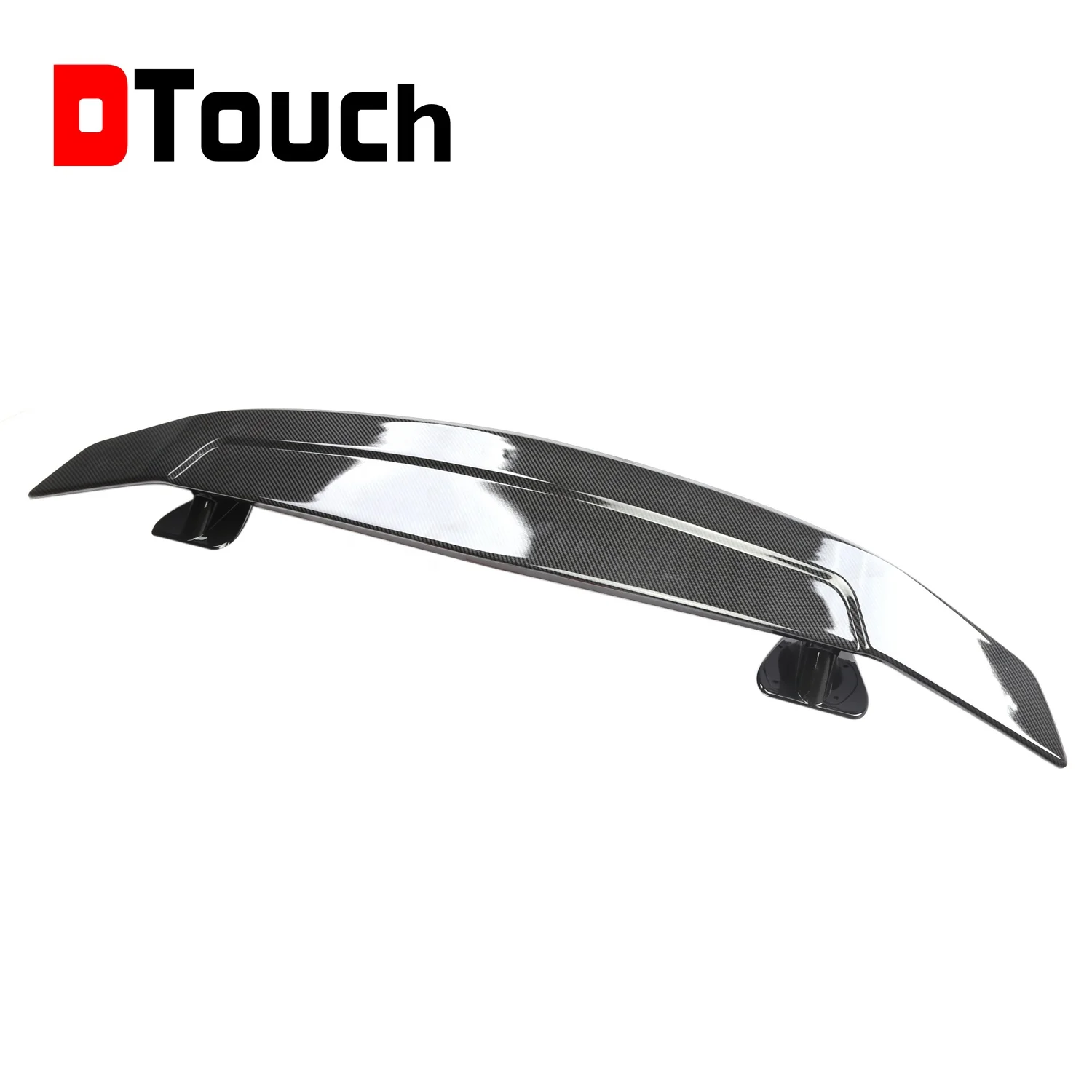 DTOUCH Car Universal ABS Carbon Fiber Rear Spoiler Racing Sedan Rear Wing Spoiler