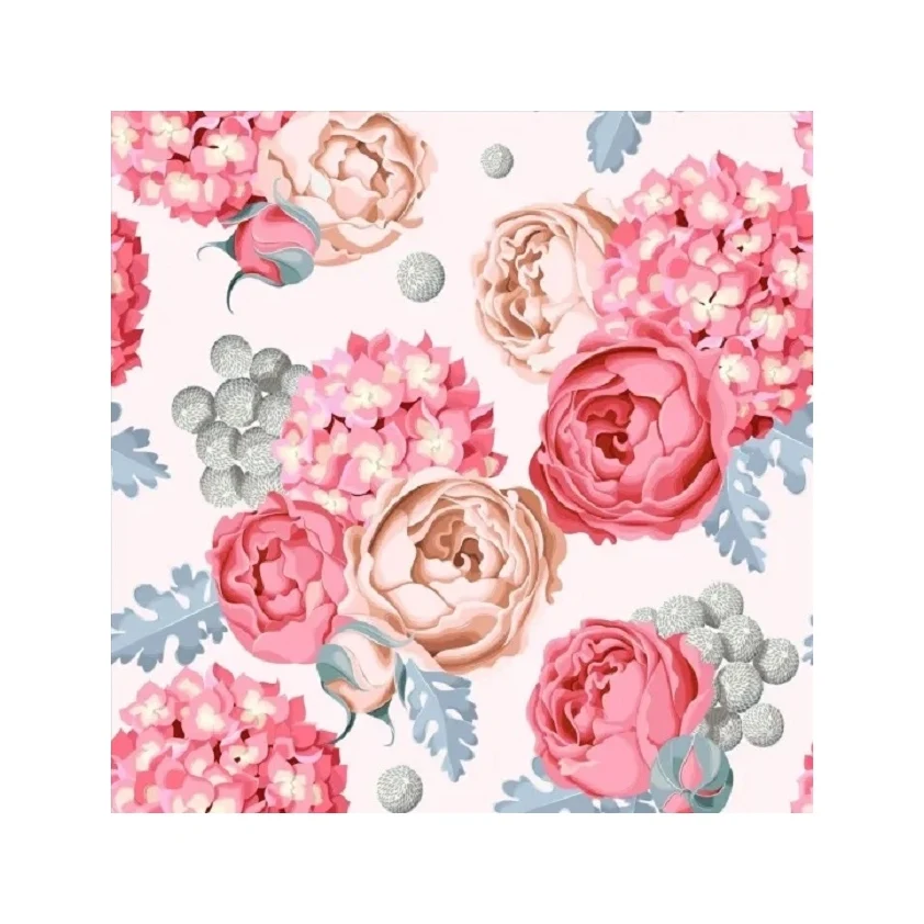 Provide 100% Polyester Disperse Printed Microfiber Bed Sheet Fabric For Classic Home Textile