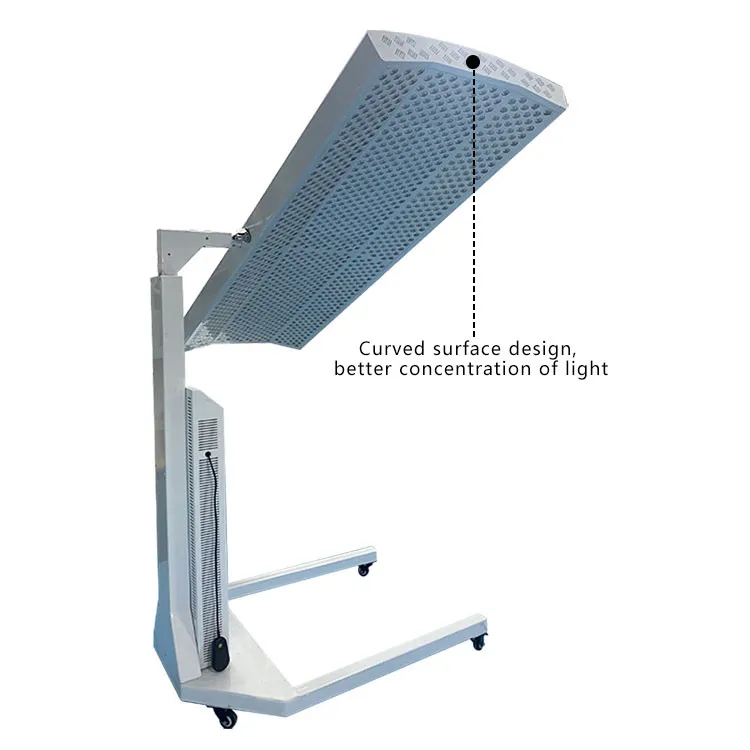 Hot Sale 6000W Salon Use 660nm 850nm Red Light Therapy Sauna Bed for Body Slimming and Pain Relief