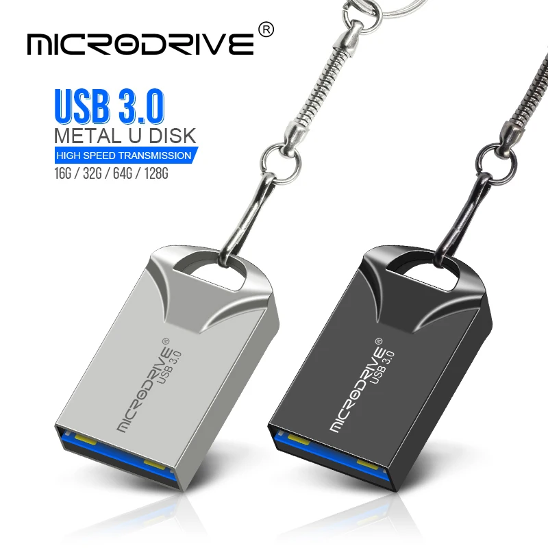 Металлический usb 3.0 флеш-накопитель, 4 ГБ 8 ГБ 16 ГБ 32 ГБ 64 ГБ 128 ГБ 256 ГБ