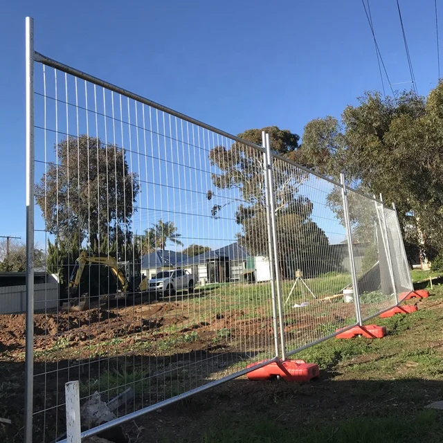 Wholesale Price Durable and Easily Assemble Outdoor Galvanized  Australia Temporary Fence Panel for Security Fencing