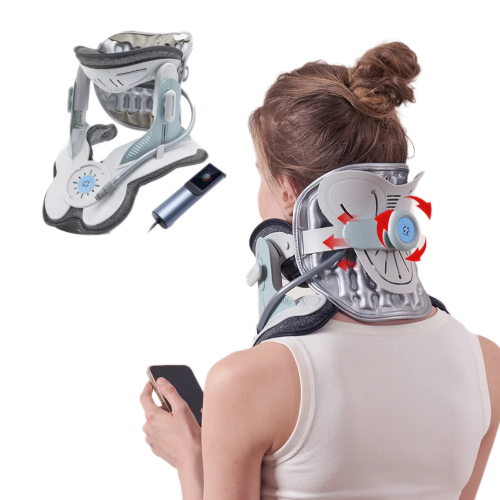 Unique Health Care Product ISO 13485 Certified Wholesale Inflatable Neck Cervical Pain Relief Collar for Neck Traction