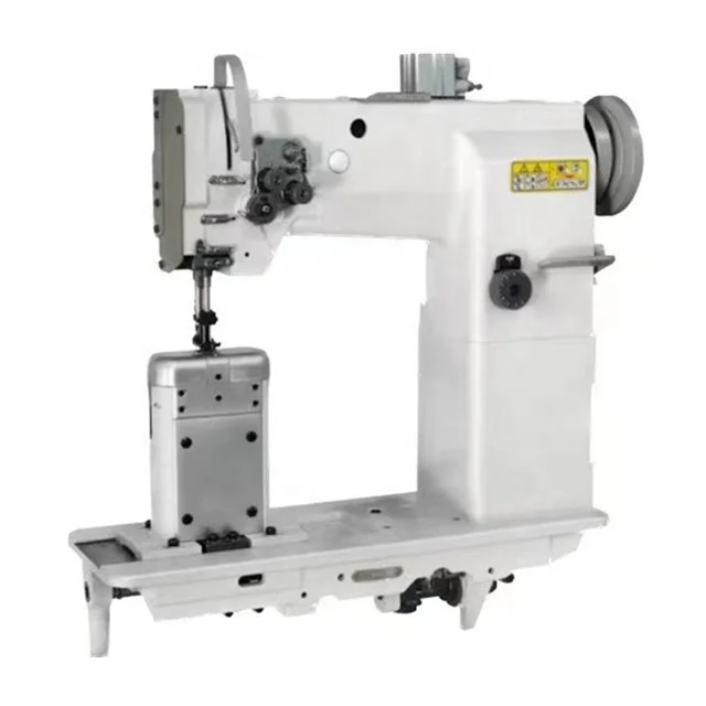 Швейная машина для шитья кожи с двойной иглой