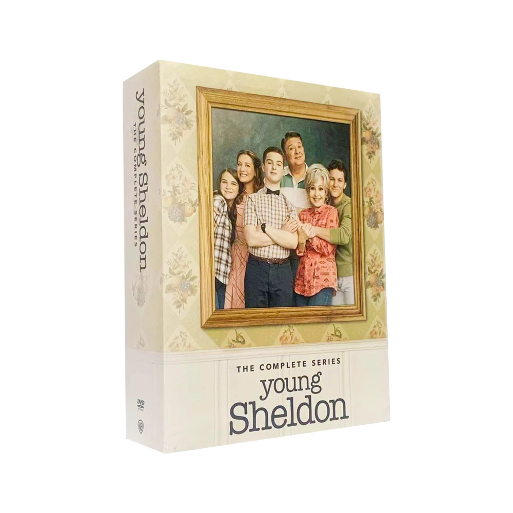 Молодой Шелдон Полная серия 14DVD Новое поступление dvd фильмы Лидер продаж новый выпуск DDP Бесплатная доставка оптовый поставщик