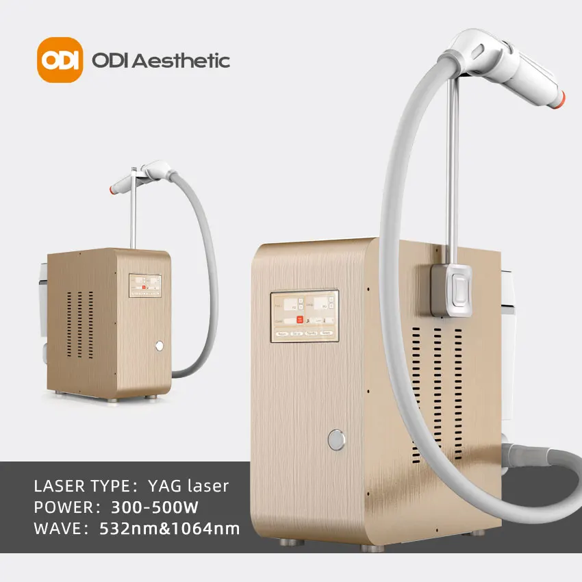 New portable yag laser 500w carbon peeling machine OD-LS470