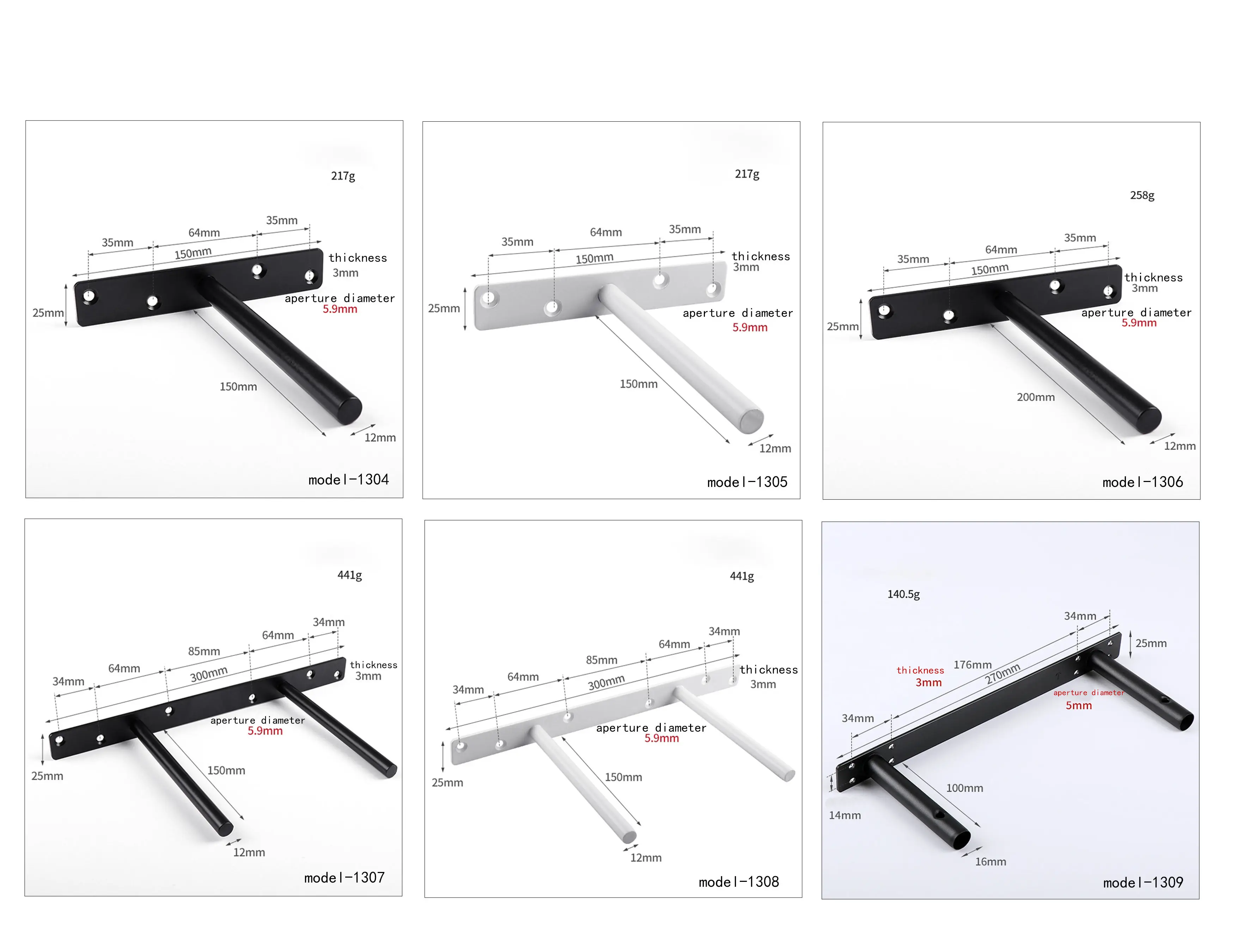 Manufacturer L Shelf Bracket Metal Angle Corner Mounting Bracket Metal Scaffold Black Wall Floating Shelf Brackets