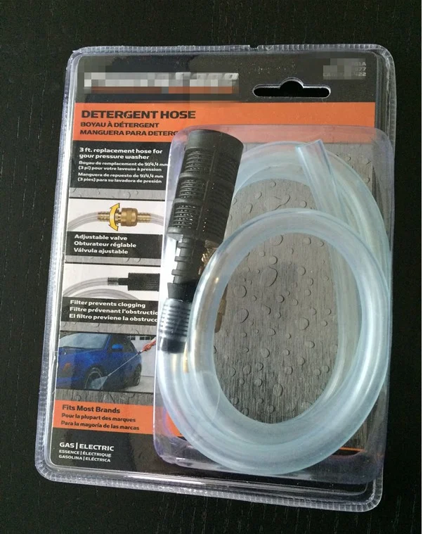 High Quality Detergent Pipe Soap Chemical Injector Tubing Kit Detergent Hose