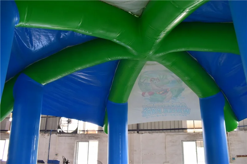 Hot sale!!! New design inflatable floating water tent used on lake for adult and kids