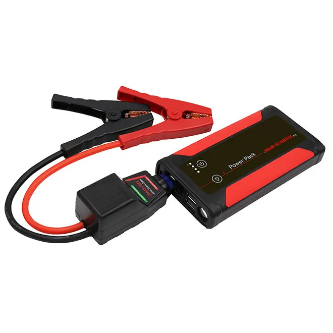 Multi-function Emergency Tool Portable Starting Device 10000mAh Car Jump Starter with Dual USB for Boosting Battery