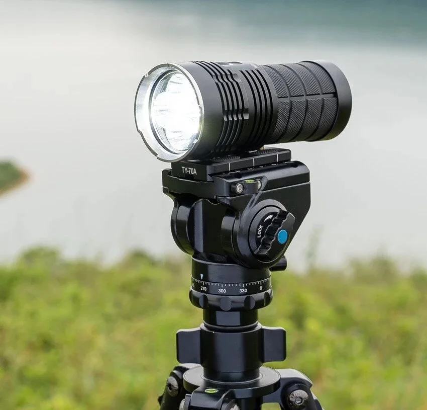 Cheapest High Quality 11000 Lumens Super Bright USB Charging Flashlight 4*18650 Battery