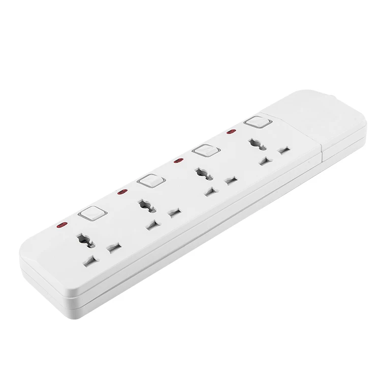 Бытовой многофункциональный Bsi Masterplug 4 гнездо удлинитель