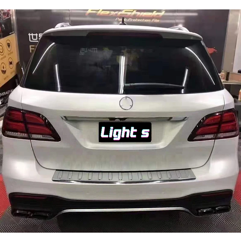 Hot selling body kit for Mercedes Benz ML W166 upgrade to GLE63 Model with front/rear bumper assembly Grille