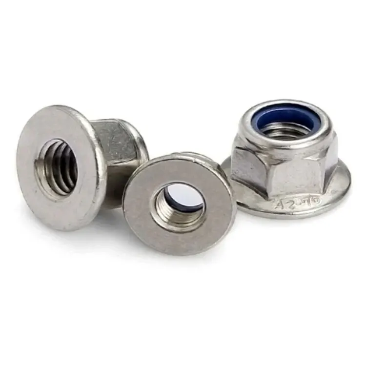 DIN 6926 Class8 Nylon Insert Hex Hexagon Flange Lock Nuts M5-M20