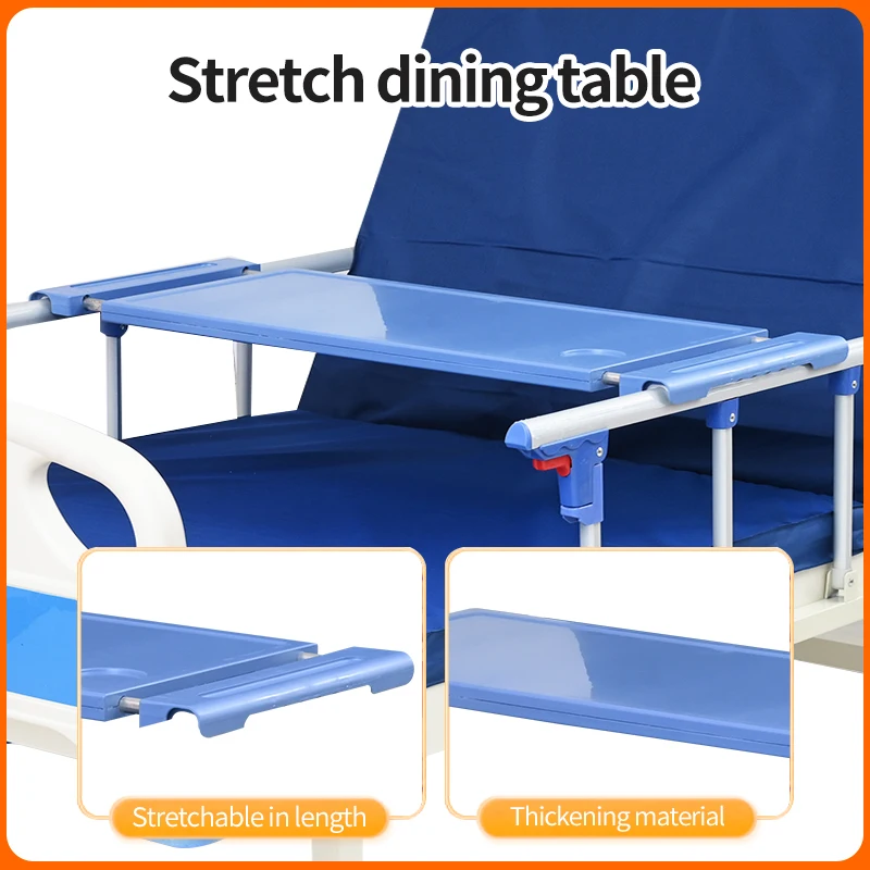 used  hospital bed spare parts mobile dining table medical over bed  table accessories for medical bed