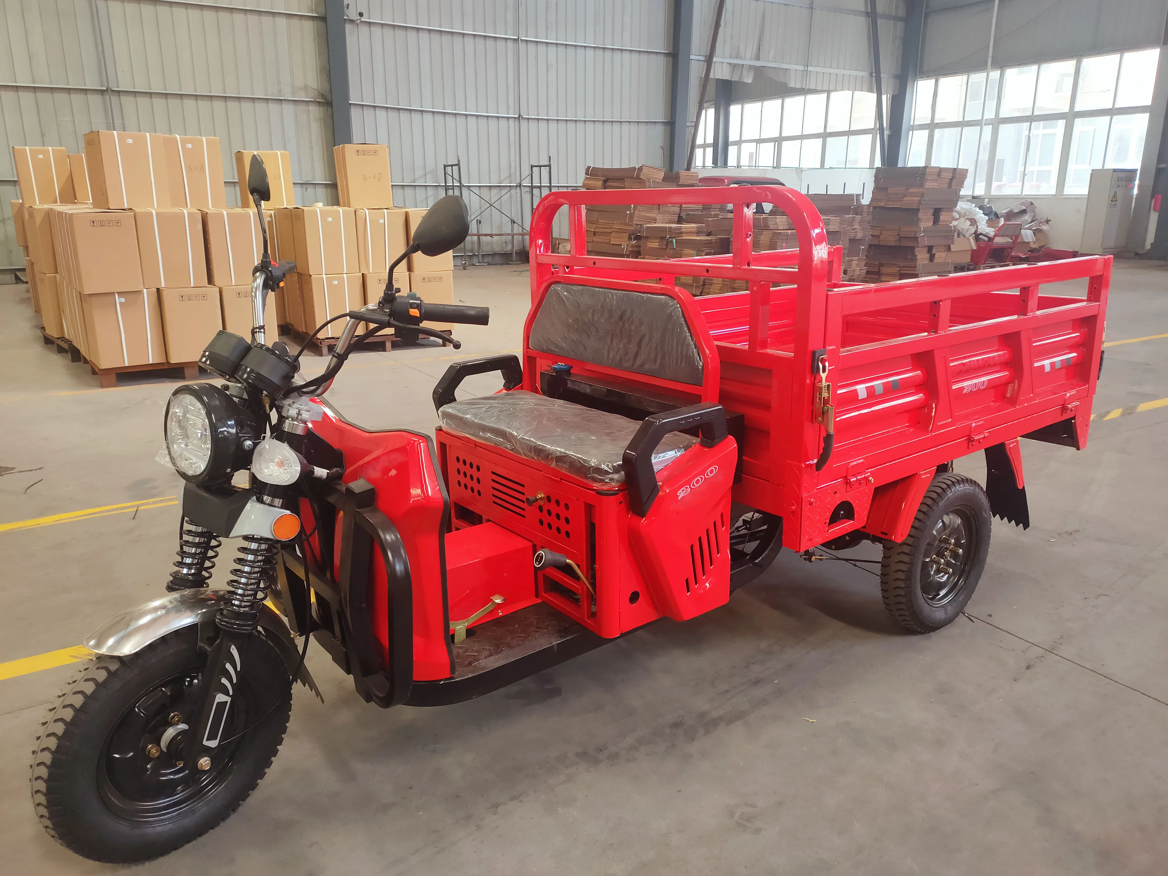 Chinese 250cc Self-Gasoline Engine 3-Wheel Trike 200cc Petrol Model Cargo Tricycle Motorcycle New Energy Vehicle
