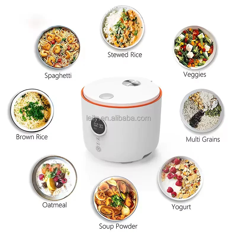Korean 2l/3l/5l multifunction Korea Low Sugar Opiton Mini Porridge Congee Soup Maker Digital Electric Rice Cooker