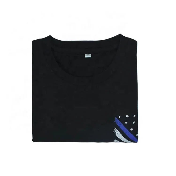 
Black Cheap Price Guangzhou 150GSM 100% Cotton Men Tshirt 