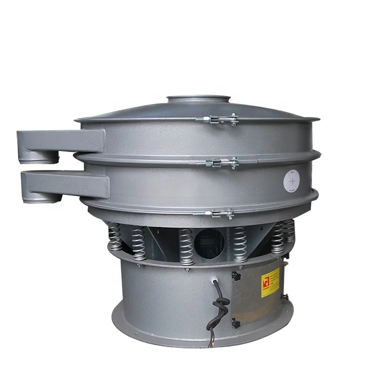 High Efficiency Fine Mesh Powder Screening Machine Industrial Rotary Flour Vibrator Sieve