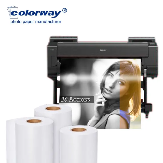 GOOD PRICE  250g RC glossy photo photo papersreal color photo paper