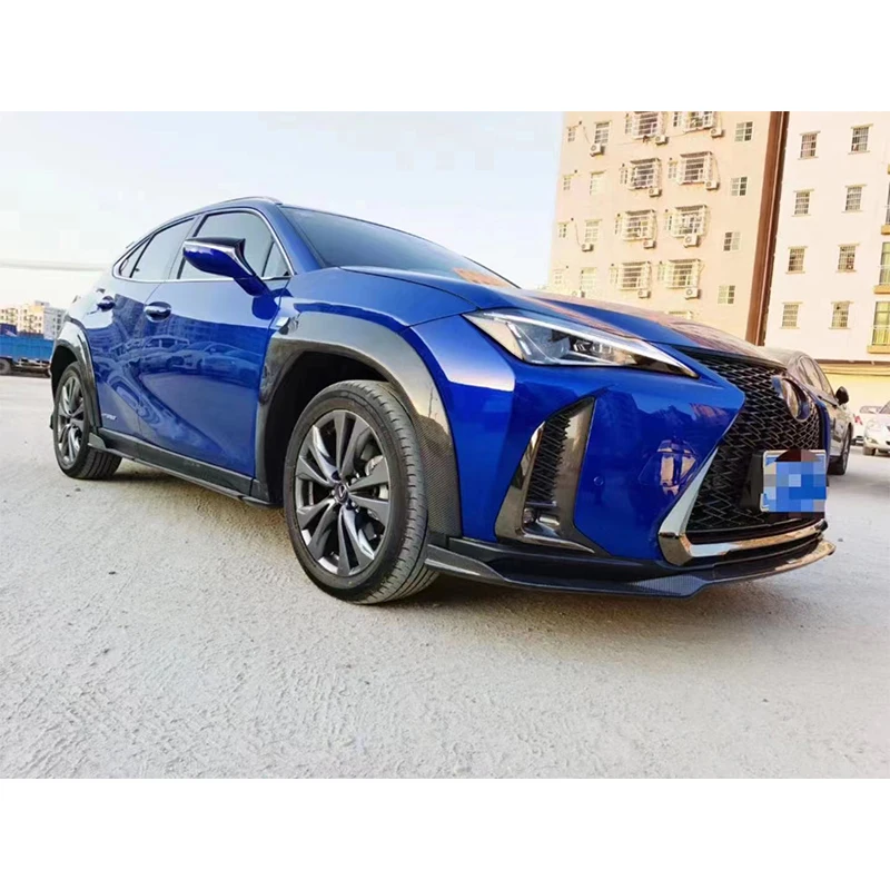 Runde FRP Body Kit For Lexus UX Upgrade Artisan Style Front Lip Side Skirt Wheel Eyebrow Rear Diffuser Spoiler