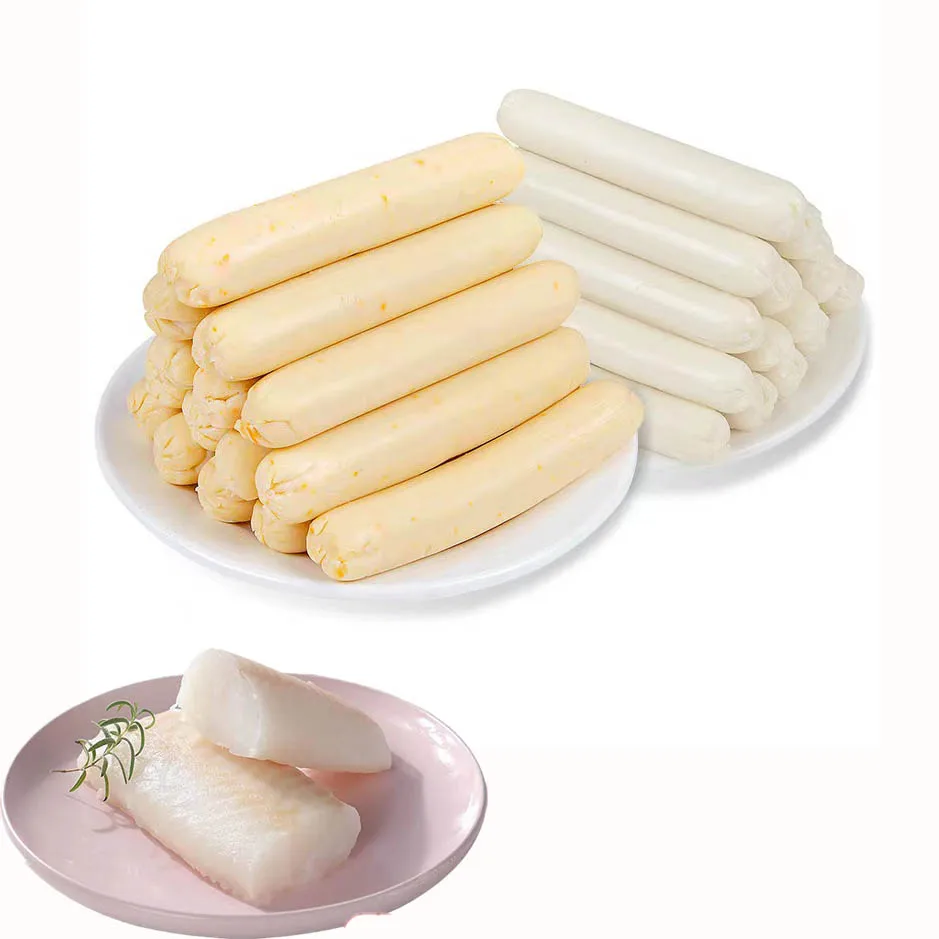 New Arrivals Cod Sausage Fish Sausage Children Sausage Healthy Satisfy Snacks salchicha de pescado saucisse de poisson