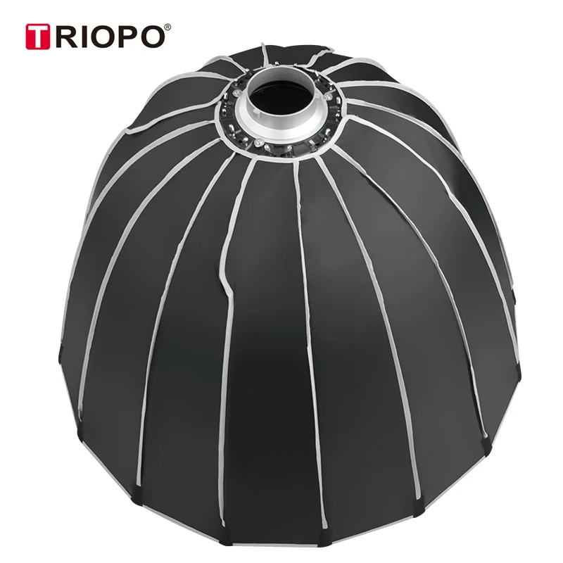 Studio Parabolic Deep Softbox Beauty Dish Softbox  with Grid