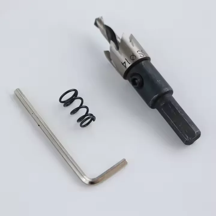 factory price 14 15 20 25 30mm drill bit ldpe hdpe pvc pipe puncher tool fine steel hole punch fo hdpe ldpe pipe