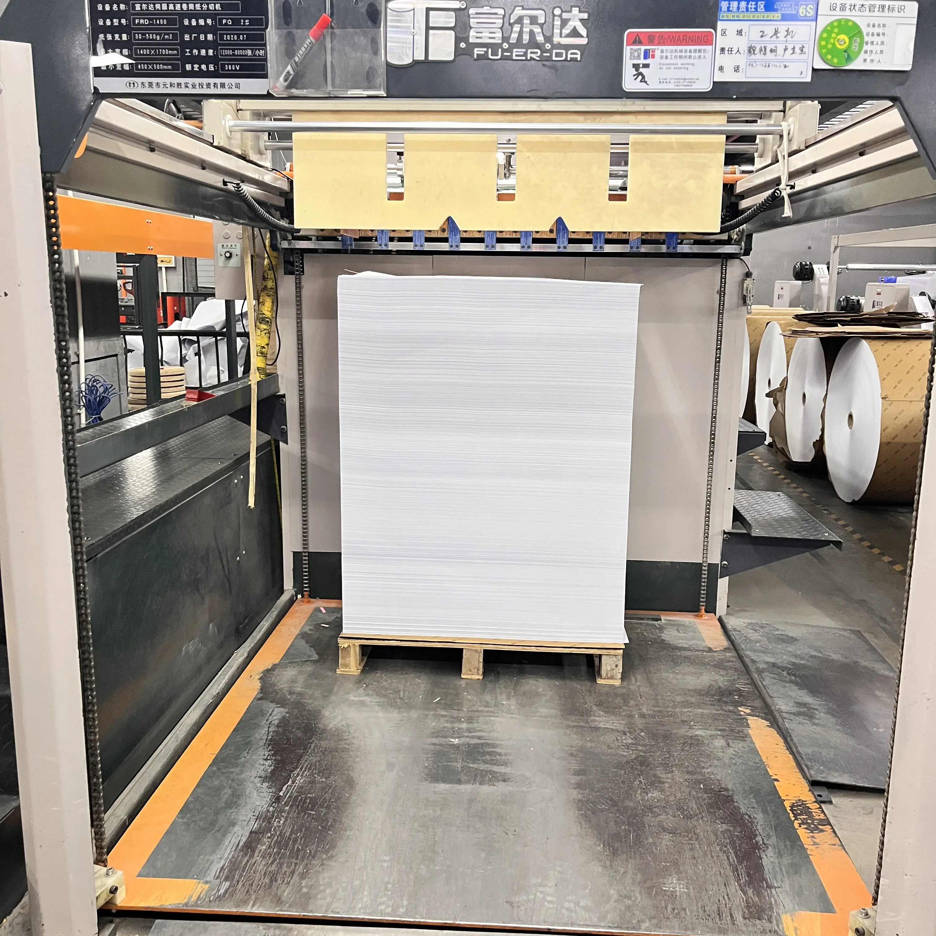 Поставка по Заводской Цене 60GSM белая непокрытая бумага для