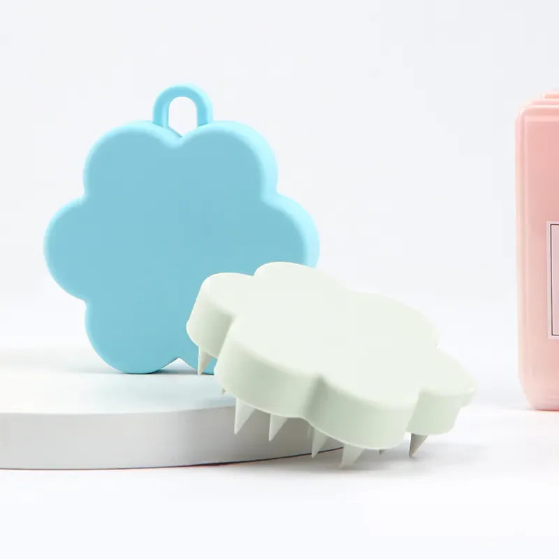 Professional Silicone Shampoo Brush Household Hair Scalp Massager Shampoo Hair Brush For Hair Growth