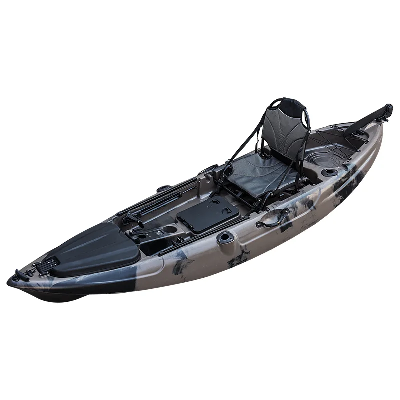 roto molded plastic fishing kayak sit on top canoe kayak