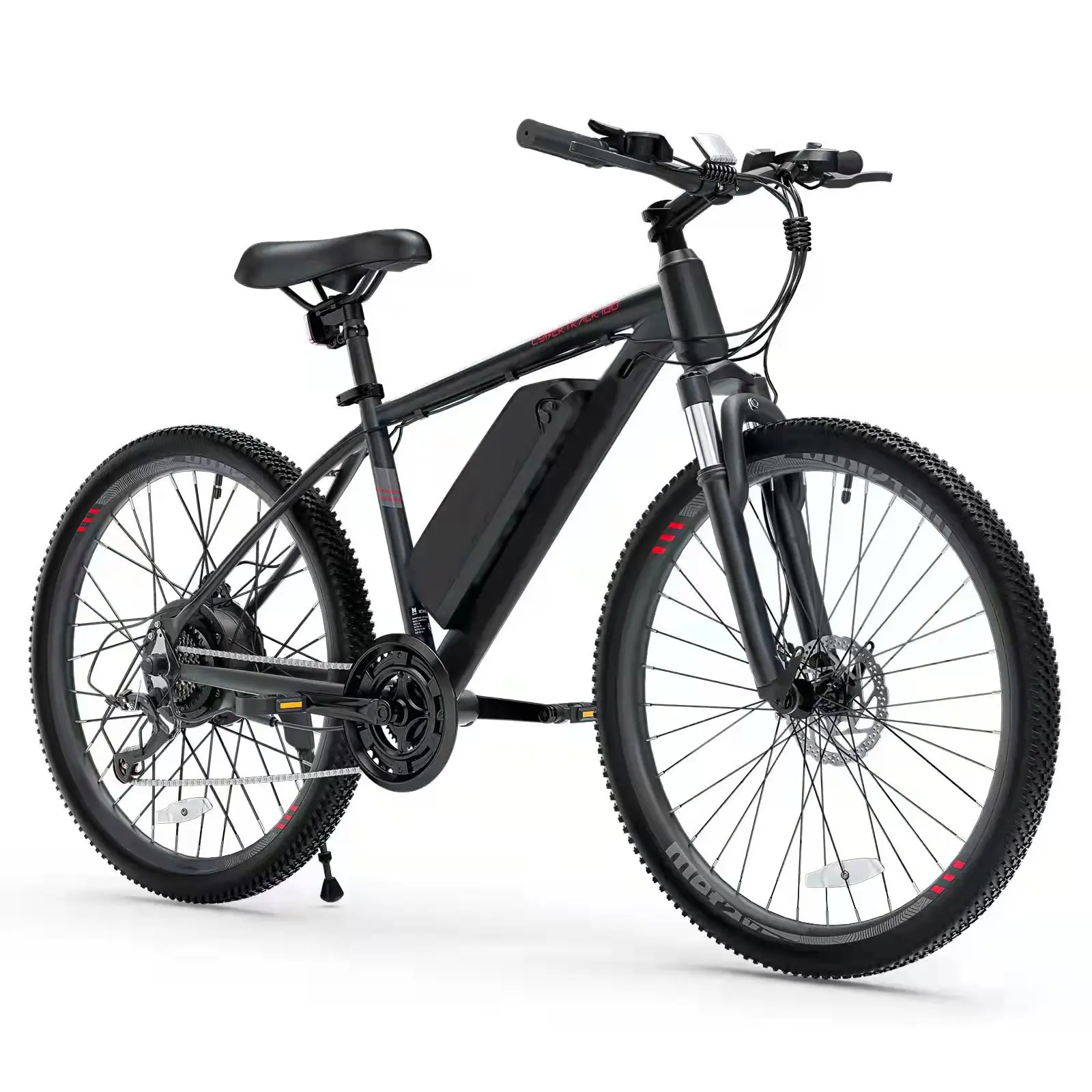 2022 26 Inch bicycle fat electric bike mountain eu warehouse bike titanium frames folding mountain E-bike folding bike