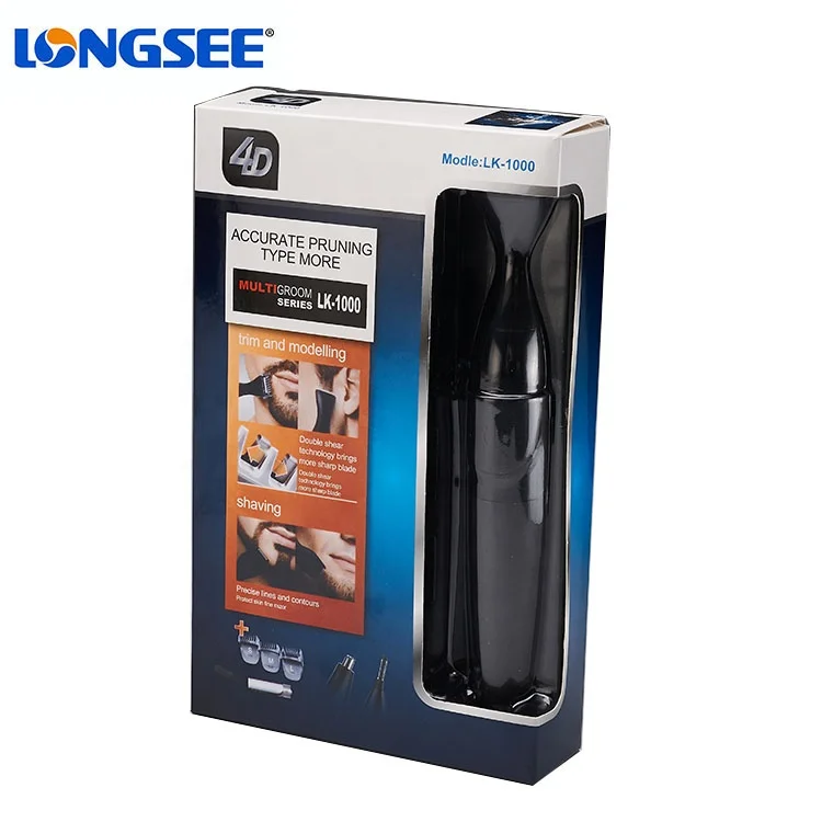 4 in 1 set travel shaver hair style setting trimmer eyebrow and ear nose hair trimmer