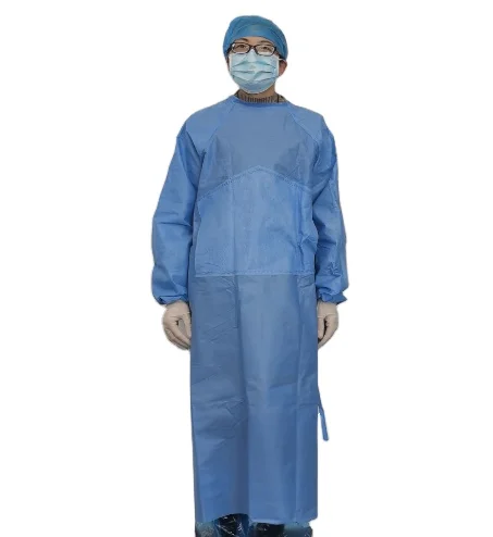 Jianqi фабрика, оптовая продажа, одноразовые медицинские стерильные нетканые Sms лабораторные халаты, сертификация CE