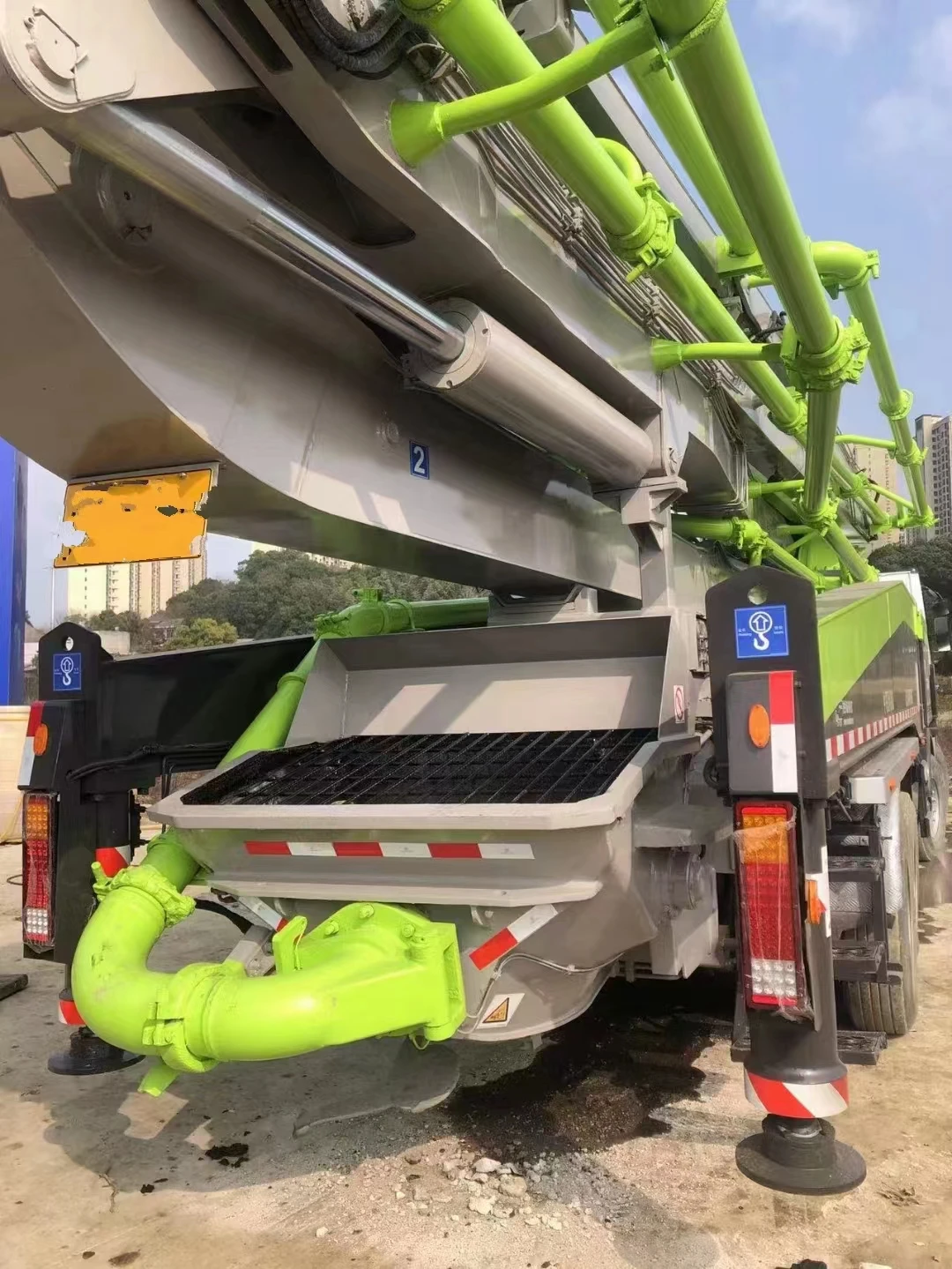 Multi Hot Sale Used ZOOMLION X Mercedes-Benz ZLJ5440THBK 56M Concrete Pump Truck