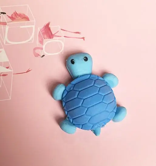 Creative cartoon tortoise eraser student cute shape tortoise eraser student rubber stationery wholesale