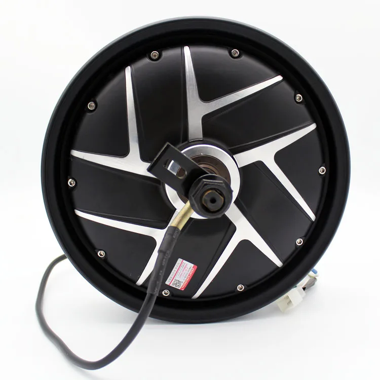 YMotor 10 inch 800W brushless DC motor drum brake model using electric motorcycle scooter
