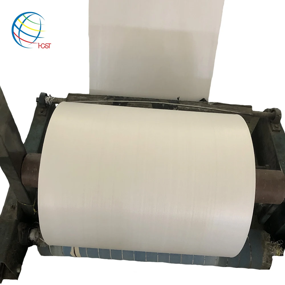 
china pp woven sack bags sheet for packaging used clothes 