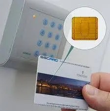 Plastic Card Embedded SLE4428 Contact IC Chip