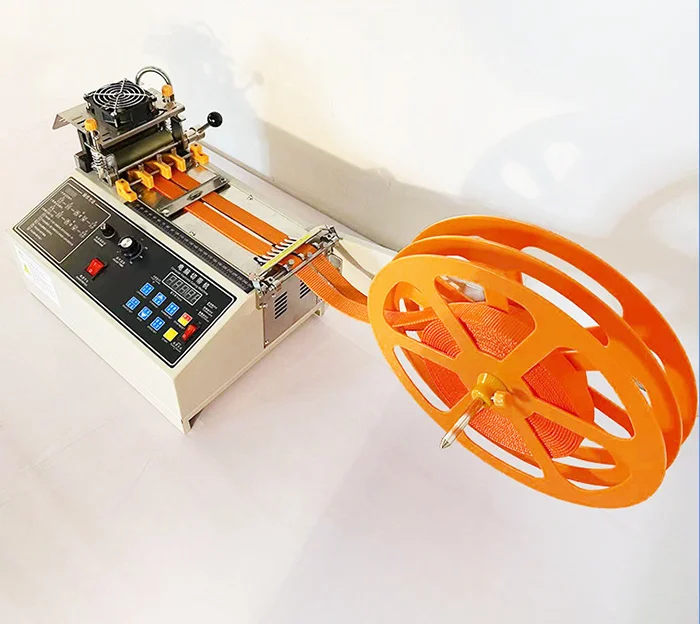 Automatic Hot And Cold Cutter Webbing Tape Belt Zipper Fabric Cutting Machine