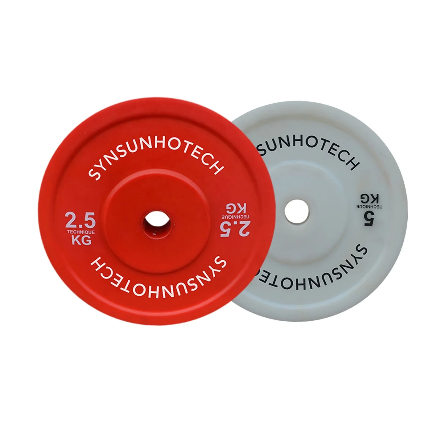450mm Hot Selling Weightlifting Training Adjustable Gym Plate Bumper Plates Plastic Weight Plate