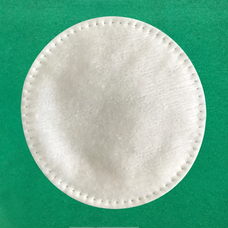 100% natural organic cotton pads are clean and hygienic for daily facial cleansing and makeup removal. They can be reused