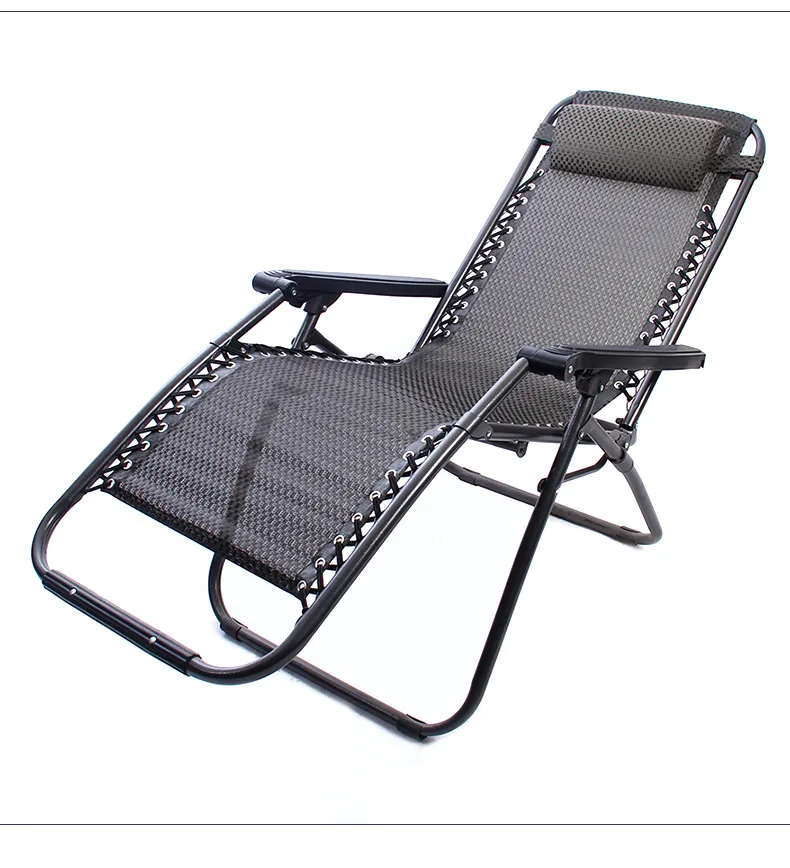 Wholesale Modern Folding Office Relax Sleeping Outdoor Camping Lounge Recliner Metal Beach Reclining Chair