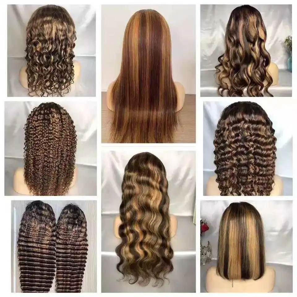 Wholesale 4C Edges Natural Hairline Wig Kinky Straight HD Lace Front Human Hair Wigs With Curly Baby Hair Lace Frontal Wig