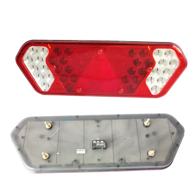 Universal Trailer Dump Truck Led Rear Tail Lights 24 Volt