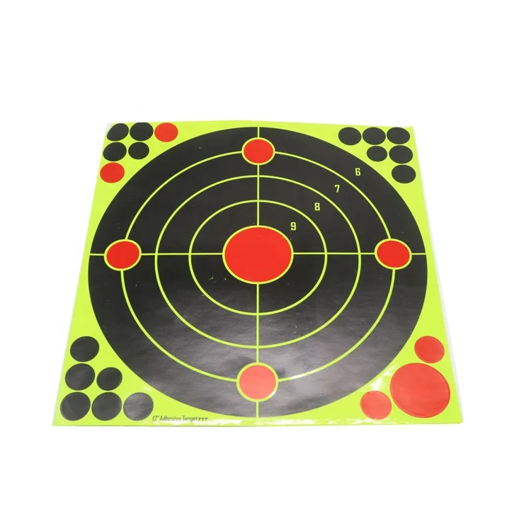 All Kinds of Hunting Training Target Paper Sticker Splatter Reactive Targets